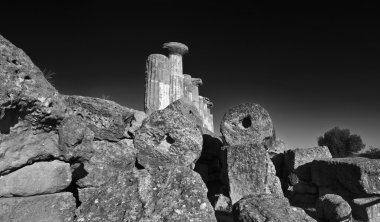 Herkül Tapınağı sütunlar