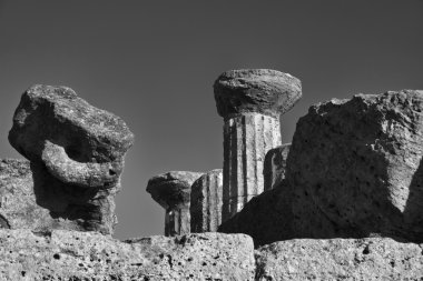 Herkül Tapınağı sütunlar