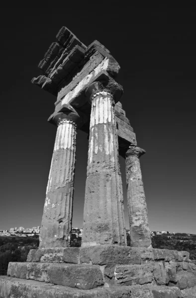 Castore ve Polluce Tapınağı (Hera Temple) — Stok fotoğraf