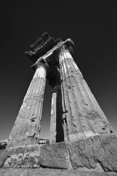 Castore e Polluce Tempio (Tempio di Hera ) — Foto Stock