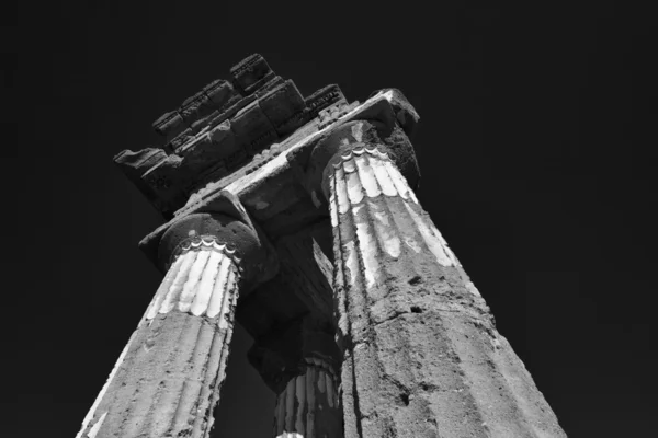 Castore en Polluce tempel (Hera tempel) — Stockfoto