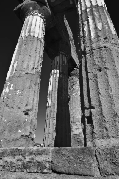 Castore ve Polluce Tapınağı (Hera Temple) — Stok fotoğraf