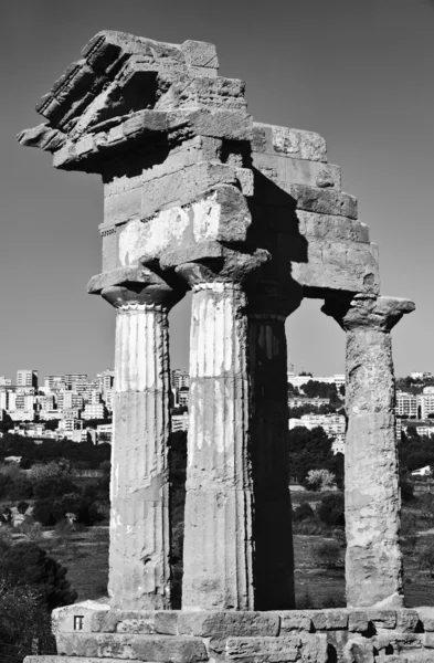 Castore a Polluce chrám (Hera chrám) — Stock fotografie