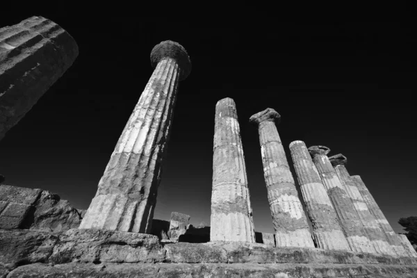 Hercules Temple columns — Stock Photo, Image