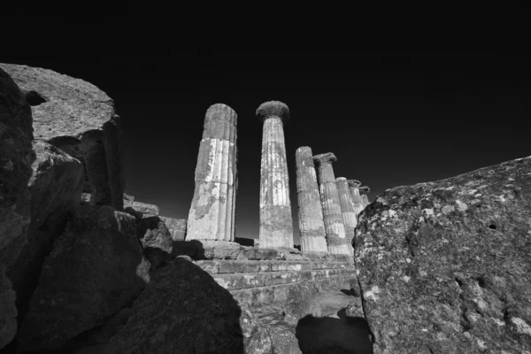 Kolumny świątyni Herkulesa — Zdjęcie stockowe