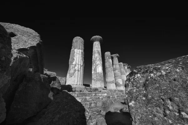 Colonnes du temple Hercules — Photo