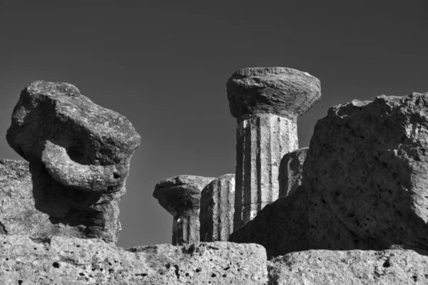 Колонны Храма Геркулеса — стоковое фото