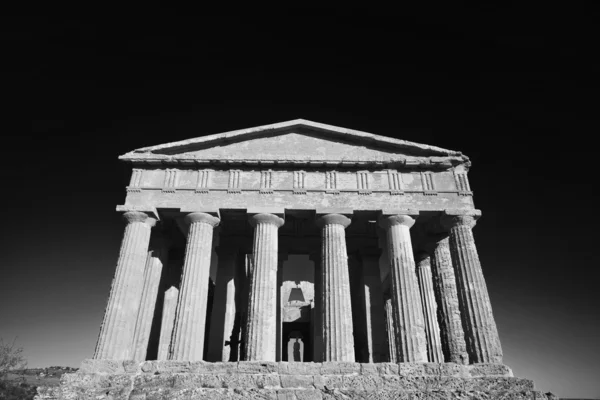 Řecké chrámy údolí, chrám Concord — Stock fotografie