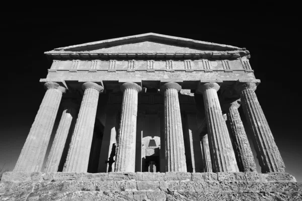 Greek Temples Valley, The Concord Temple — Stock Photo, Image