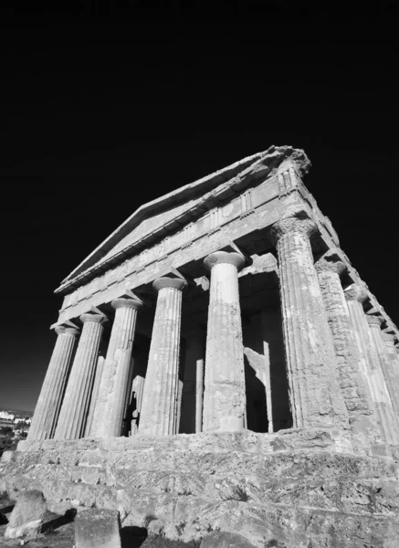 Greek Temples Valley, The Concord Temple — Stock Photo, Image