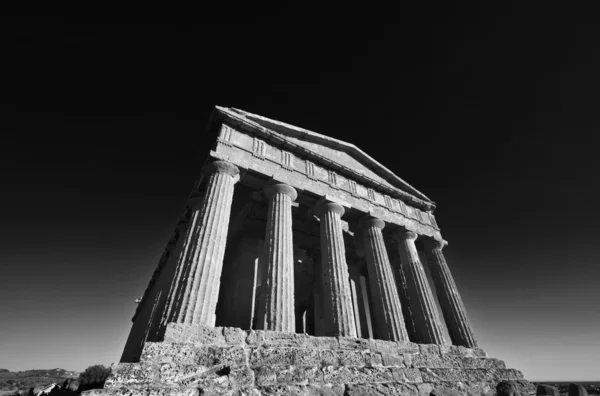 Das Tal der griechischen Tempel, der Eintracht-Tempel — Stockfoto