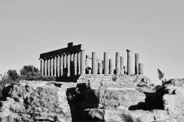 Greek Temples Valley, Templo de Juno — Fotografia de Stock