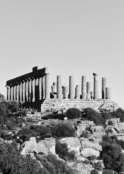 Kreikan temppelilaakso, Juno temppeli — kuvapankkivalokuva