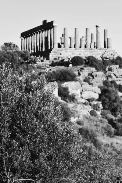 Greek Temples Valley, Templo de Juno — Fotografia de Stock