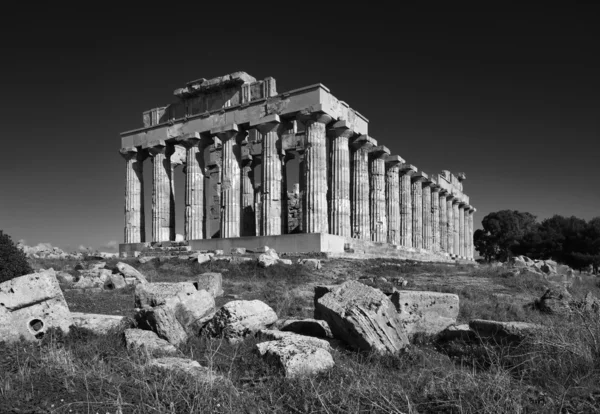 Greek Hera Temple — Stock Photo, Image