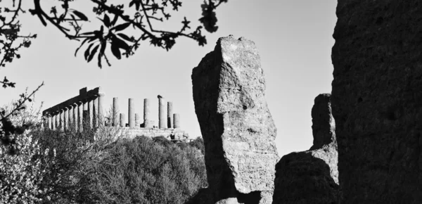 Храм Юноны в Греции — стоковое фото