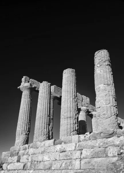 Templo de Juno en Grecia — Foto de Stock