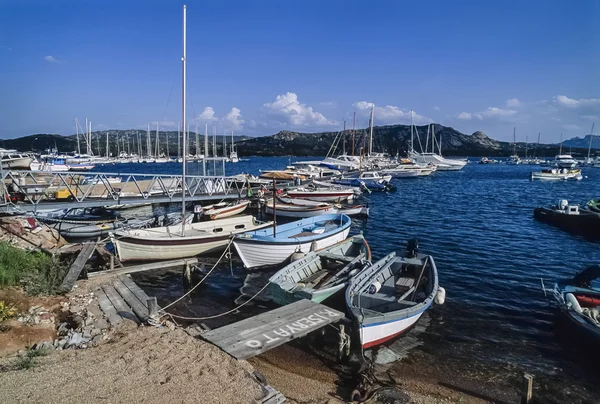 Uitzicht op de jachthaven — Stockfoto