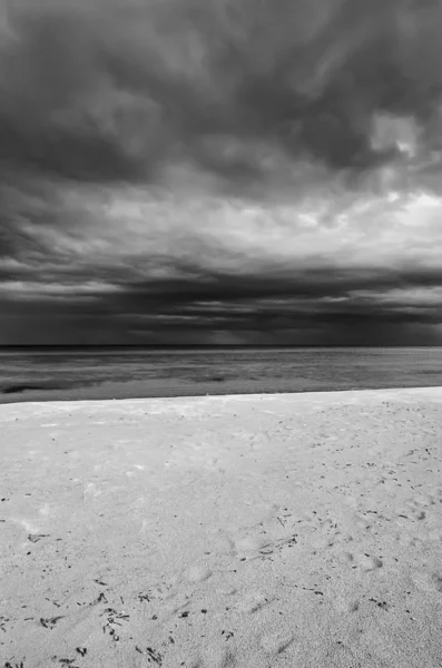 Море в штормовий день — стокове фото