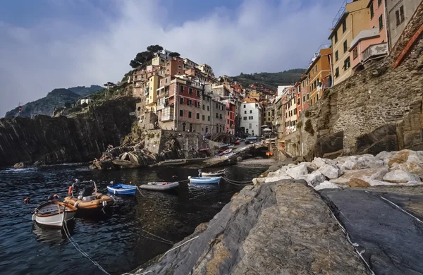 Le Cinque Terre, Riomaggior — Stock Photo, Image