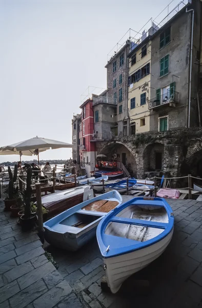 Le Cinque Terre, Riomaggior — Stok fotoğraf