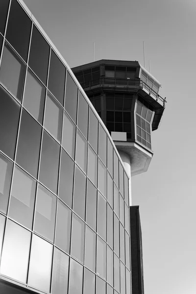 Torre de controle de voo — Fotografia de Stock