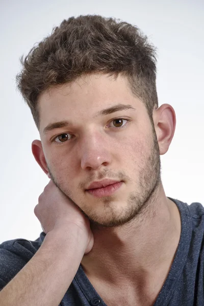 Male teenager portrait — Stock Photo, Image