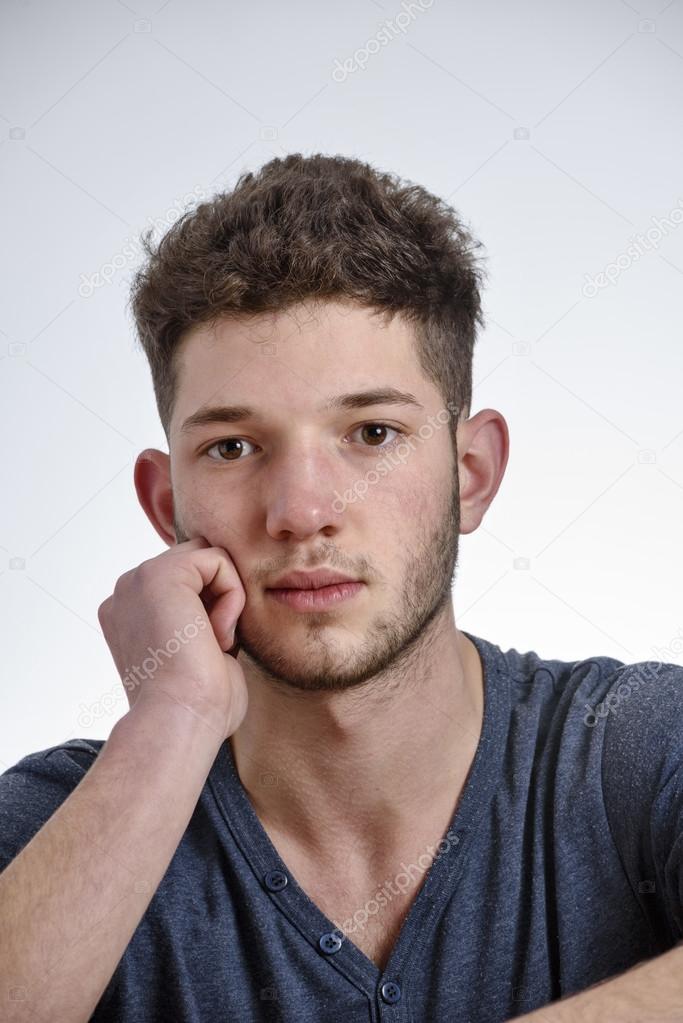 Male teenager portrait