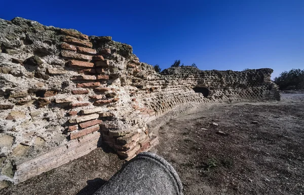 Ruiny rzymskiego domu — Zdjęcie stockowe