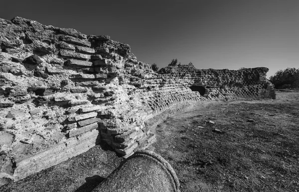 Romeinse huis ruïnes — Stockfoto