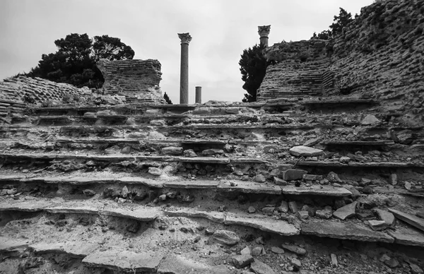 Ruínas da casa romana — Fotografia de Stock