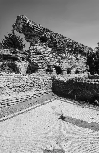 Romeinse huis ruïnes — Stockfoto