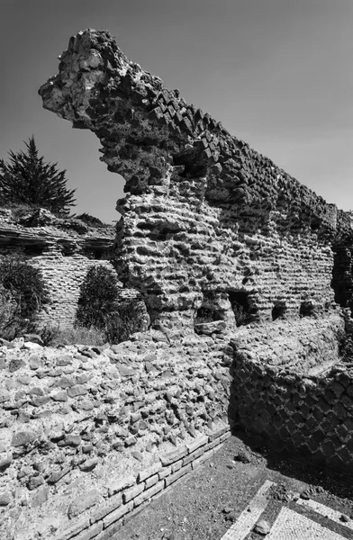 Руїни римських будинок — стокове фото