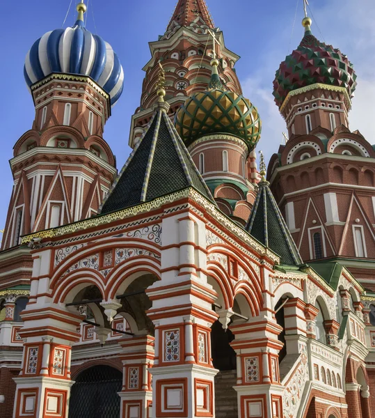 St.莫斯科Basil大教堂 — 图库照片