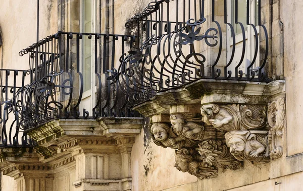 Palacio de Zacco fachada barroca — Foto de Stock