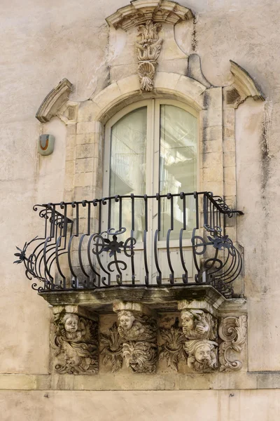 Zacco Palace baroque facade — Stock Photo, Image