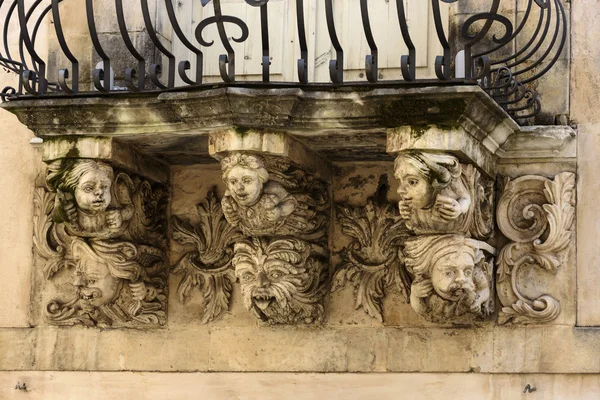 Zacco palota barokk homlokzat — Stock Fotó