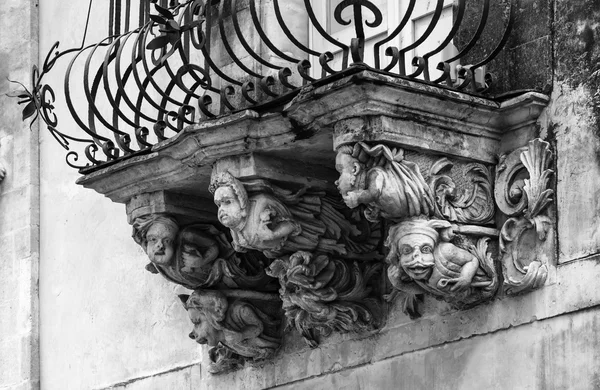 Palazzo Zacco a Ragusa, Italia — Foto Stock