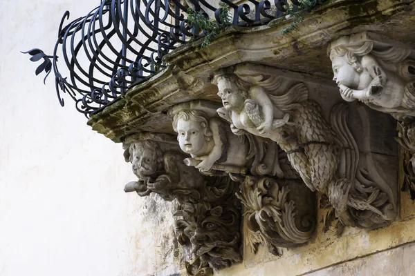 Zacco Sarayı mı? Ragusa, İtalya — Stok fotoğraf