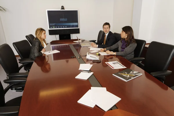 Obchodní schůzka v kanceláři — Stock fotografie