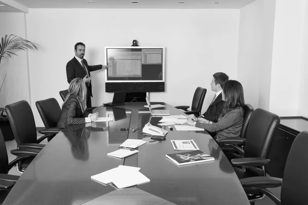 Reunião de negócios no escritório — Fotografia de Stock