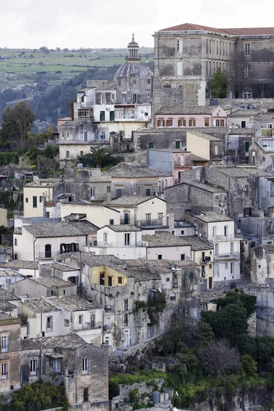 Ragusa Ibla város Olaszországban — Stock Fotó