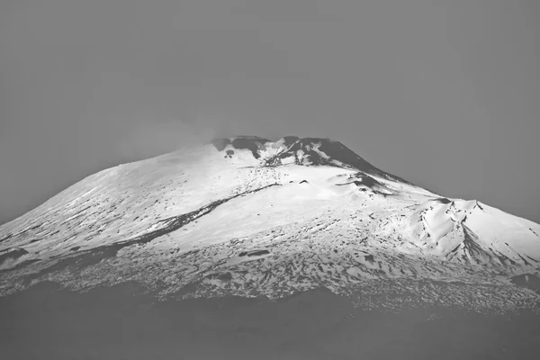 Vulkán-Etna Olaszországban — Stock Fotó