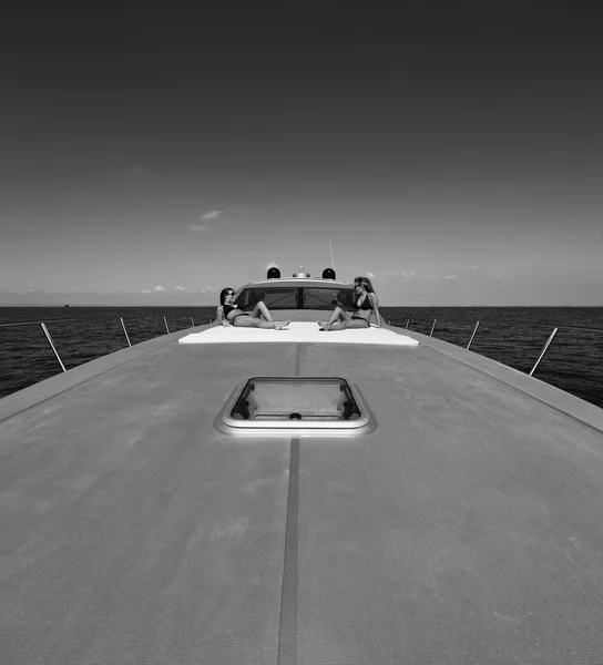 海の高級ヨット — ストック写真