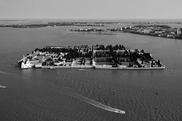 St. michele insel und venezianische lagune — Stockfoto