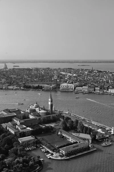 Venedik şehrin havadan görünümü — Stok fotoğraf