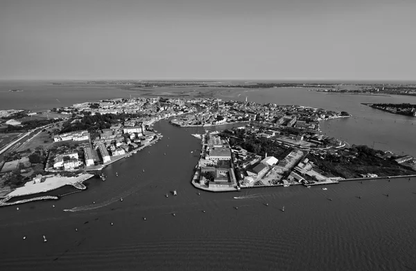 Murano Insel und venezianische Lagune Blick — Stockfoto