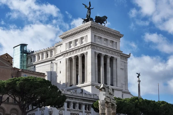 Palácio vitoriano em Roma — Fotografia de Stock