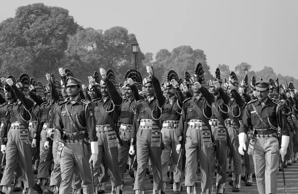 Militärparade zum Unabhängigkeitstag in Indien — Stockfoto