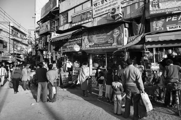 Персоналии: Индия на рынке Уттар-Прадеш — стоковое фото